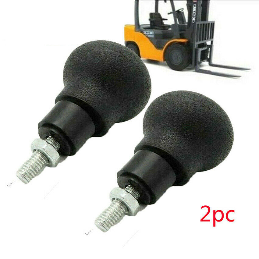 2x Steering wheel Spinner Knob Turning Aid Ball Tractor Forklift Tool 8mm Screw