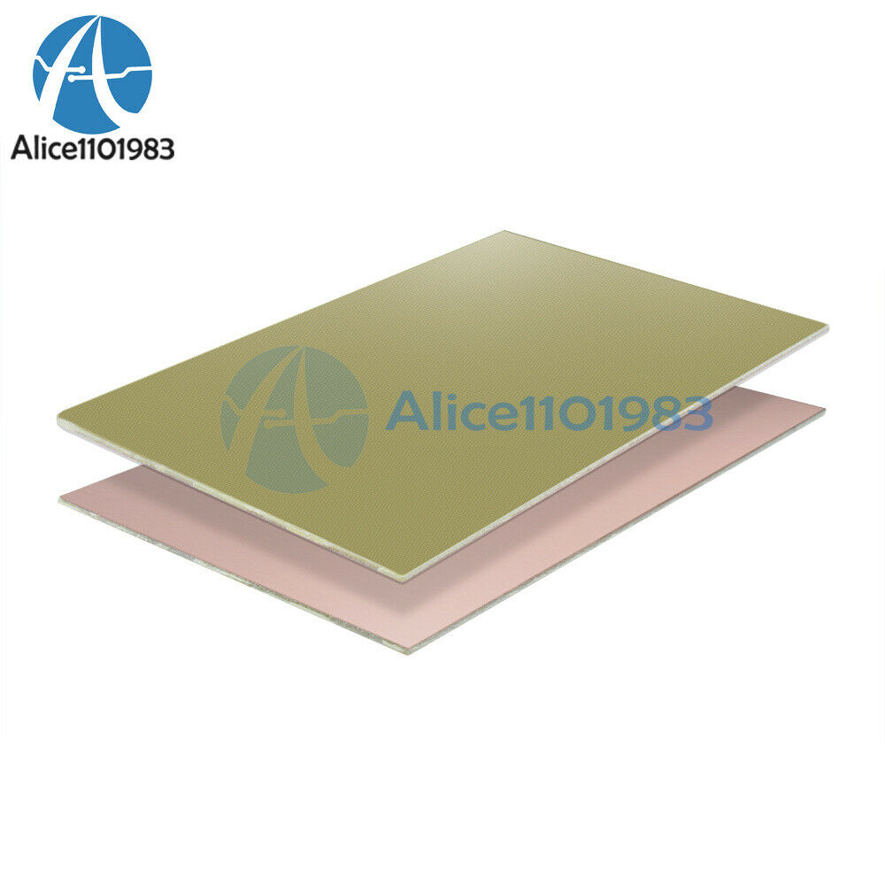 10PCS 10*15cm 10x15cm Single PCB Copper Clad Laminate Board FR4