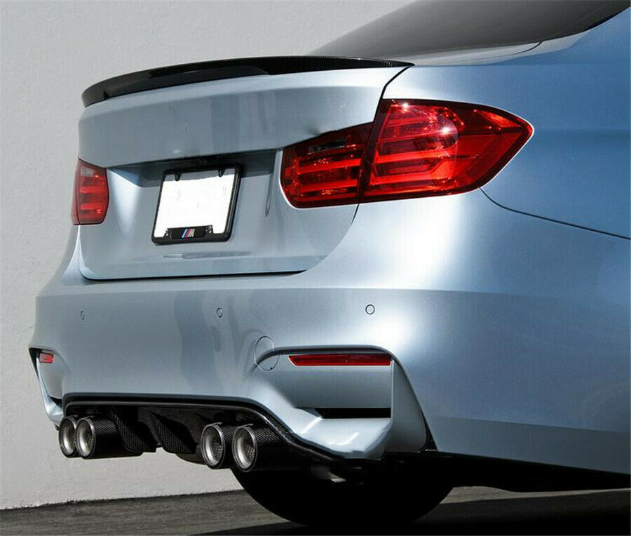 70MM Glossy Real Carbon Fiber Exhaust tip For M Performance M2 F87 M3 F80 M4 F82