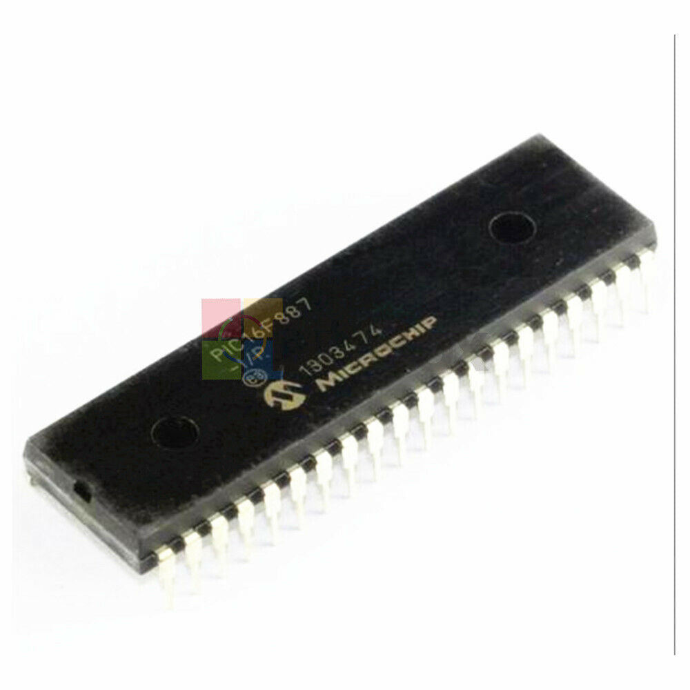 5PCS PIC16F887-I/P DIP-40 PIC16F887 MICROCHIP IC PIC16F887 DIP-40