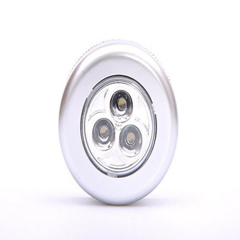 3 Led Portable Dimming Pat Night Light Wireless Battery Powered Cabinet Lamp TL