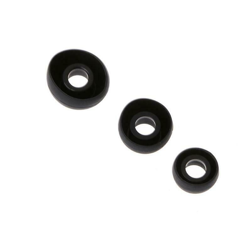12 Pairs(S/M/L) Soft Silicone Replacement Eartips Earbuds For Earphone Headphone