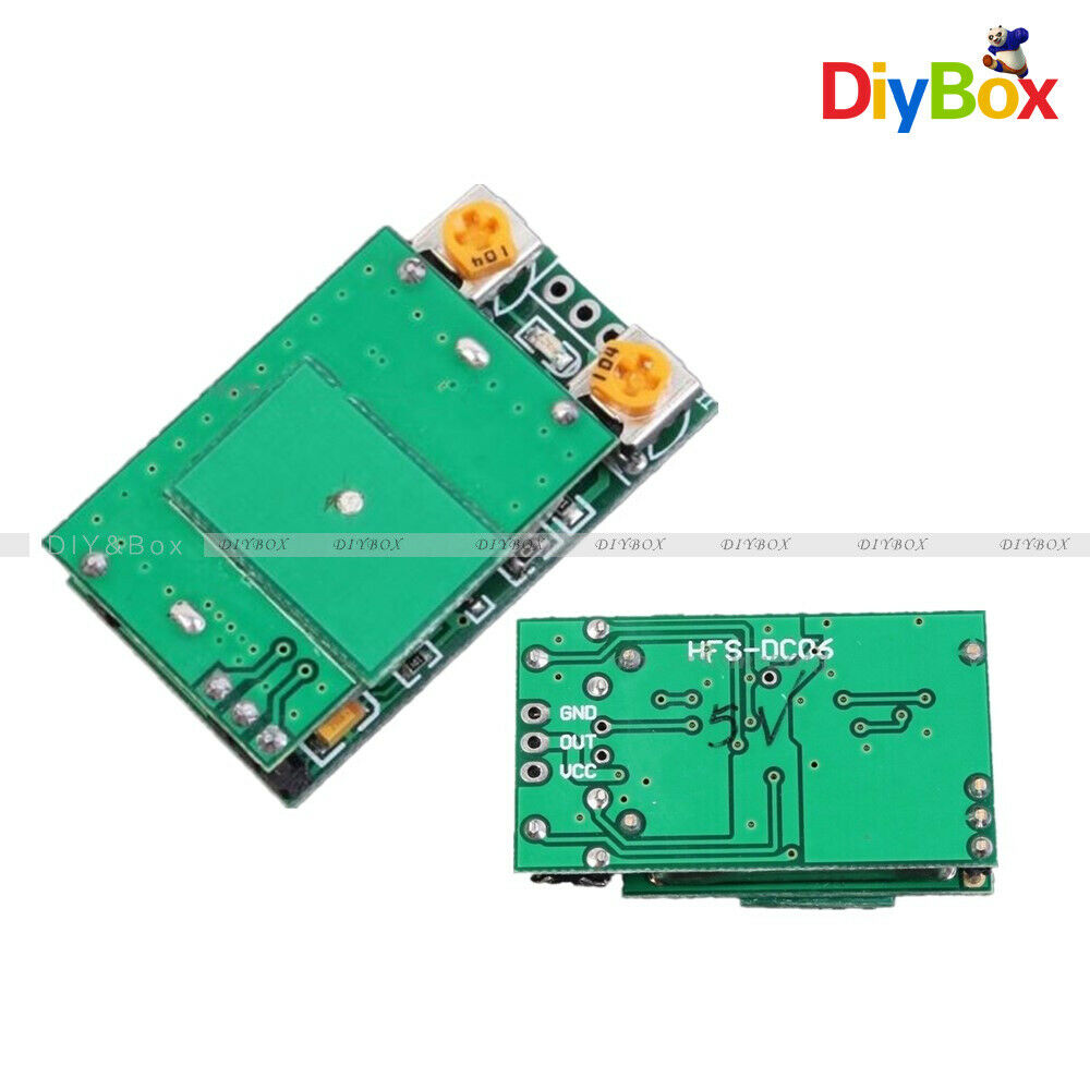 DC 5V Microwave Radar Sensor Module 39*22*11mm 5.8GHz ISM Waveband