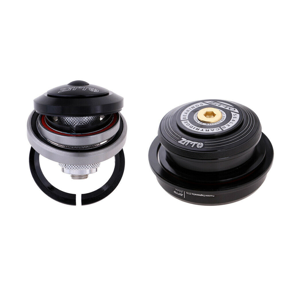Mountain Road  Bike External Headset 1-1/8''/1-1/2''Bearing Fork Tube