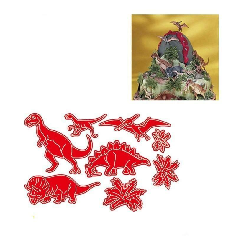 Dinosaur Metal Cutting Dies Stencil DIY Scrapbooking Album Paper Card Template