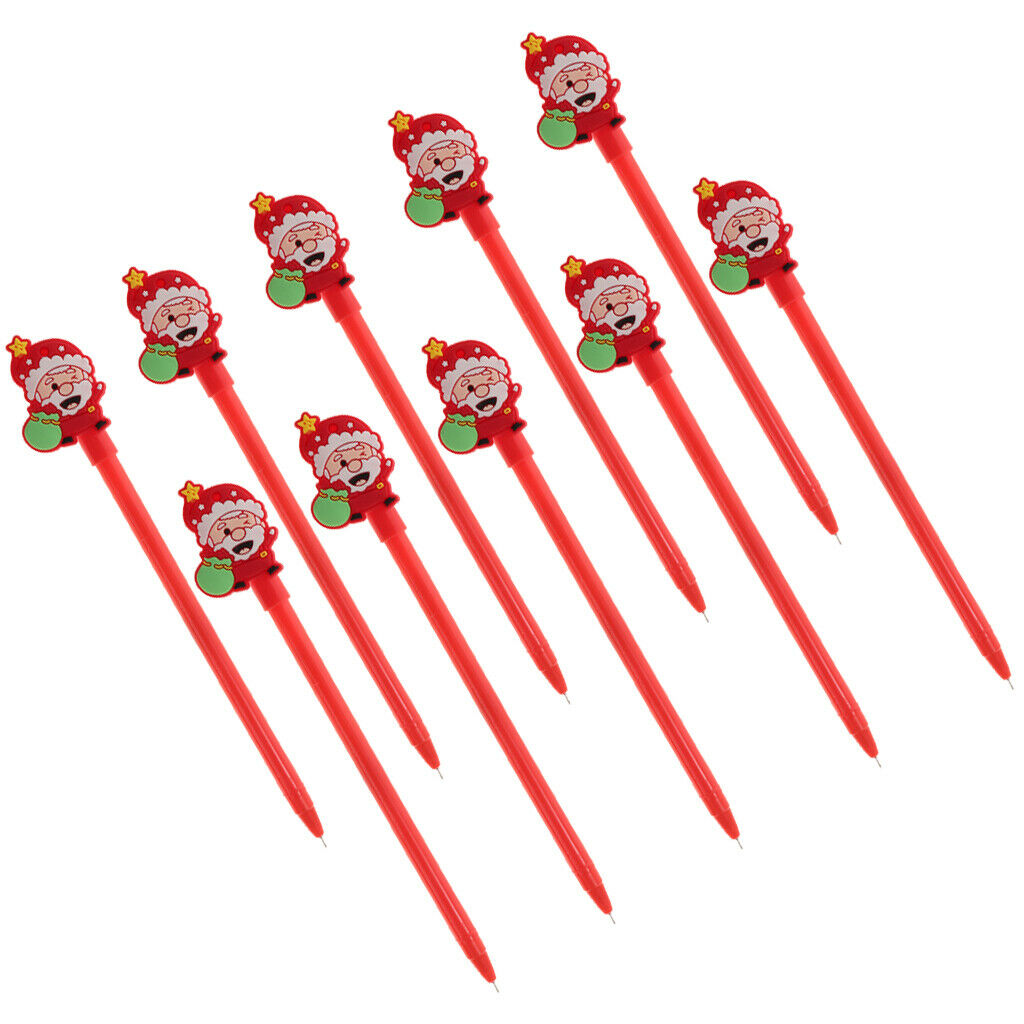 Creative Cartoon Christmas Series Gel Pen Christmas Gift Stationery Supply A