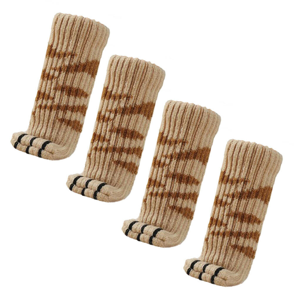 8 Pieces Chair Leg Floor Protectors, Anti Skid Chair Socks Legs Sleeves Cover