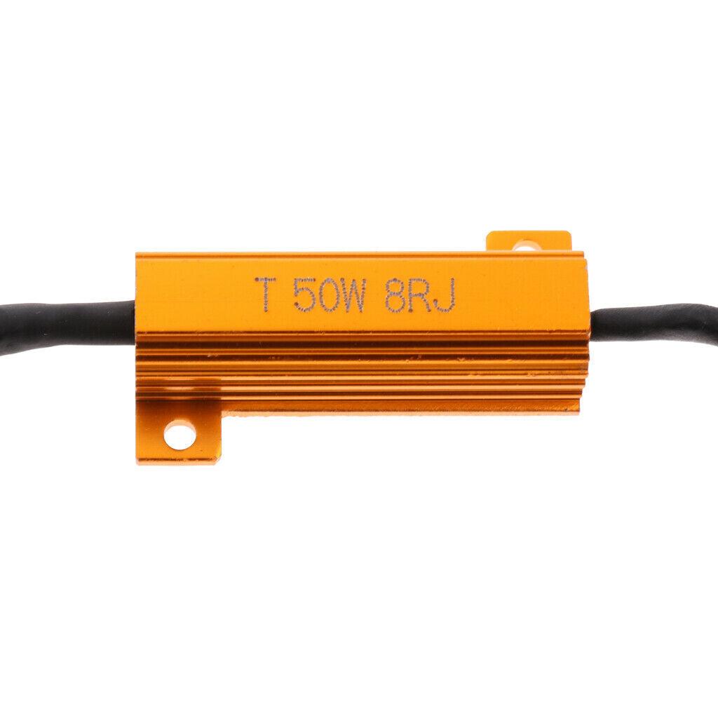 1pcs 7443 LED Fog Brake Light Error Free Anti Flicker Resistors Cancellers