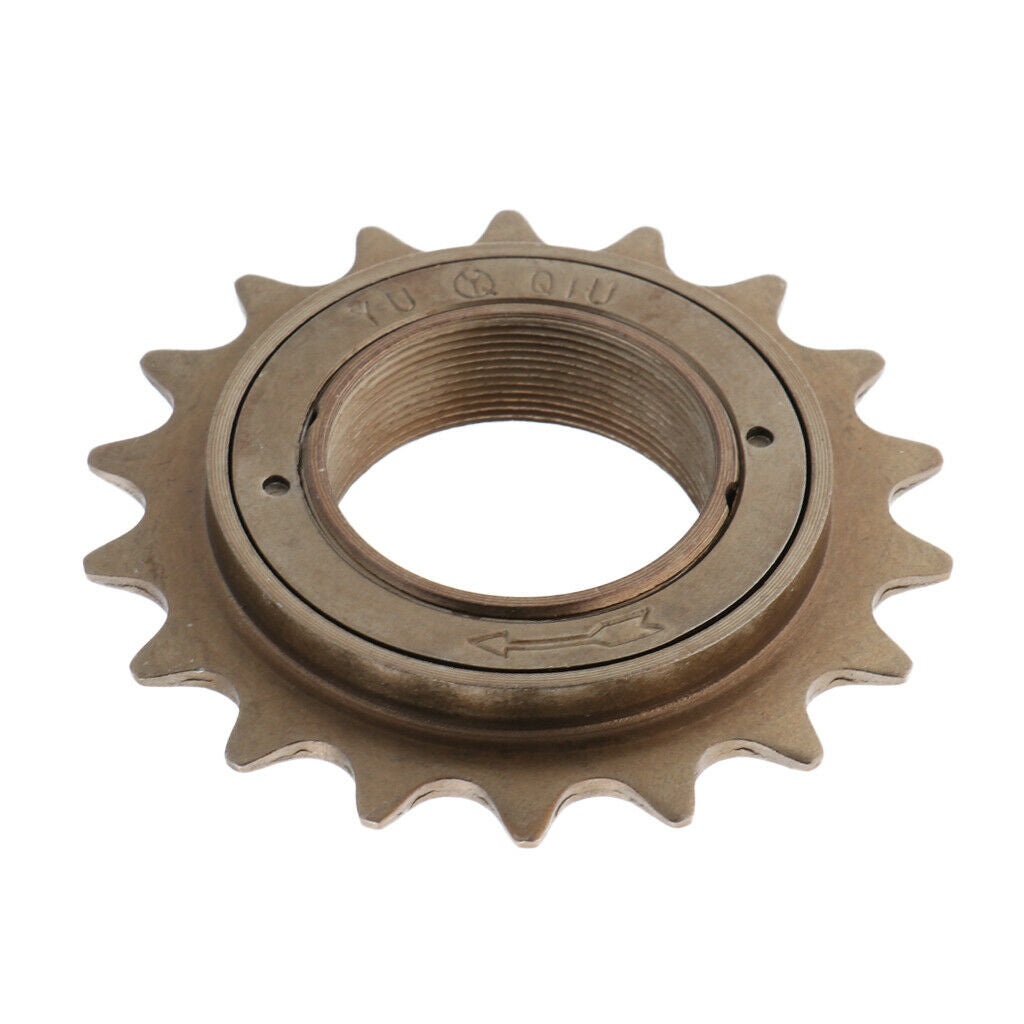 Bronze 18T 34mm BMX Bike  Single  Freewheel Sprocket 1/2" X 1/8