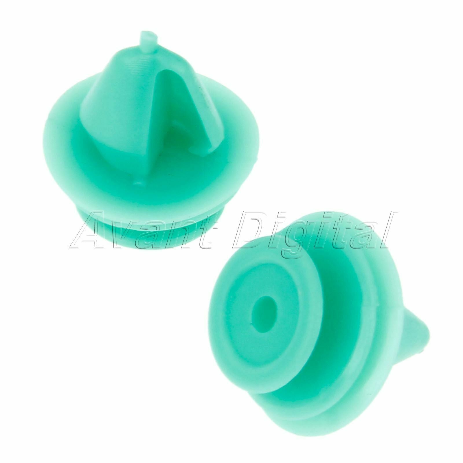 50PC Nylon Decorative Clip Green Automobile Interior Car Door Fixed Fastener