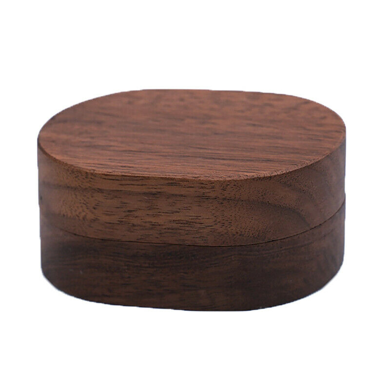 Wood jewelry Ring Box Rustic Wedding Ring Holder Collection Display Gift .l8