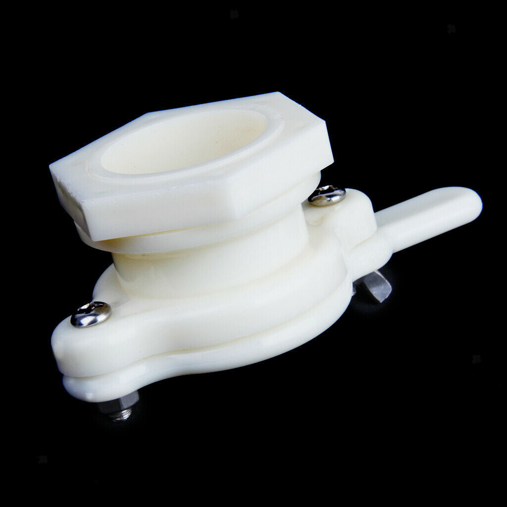 38mm Plastic Honey Gate Valve + Rearing Queen Bee Hair Roller Cages Tool