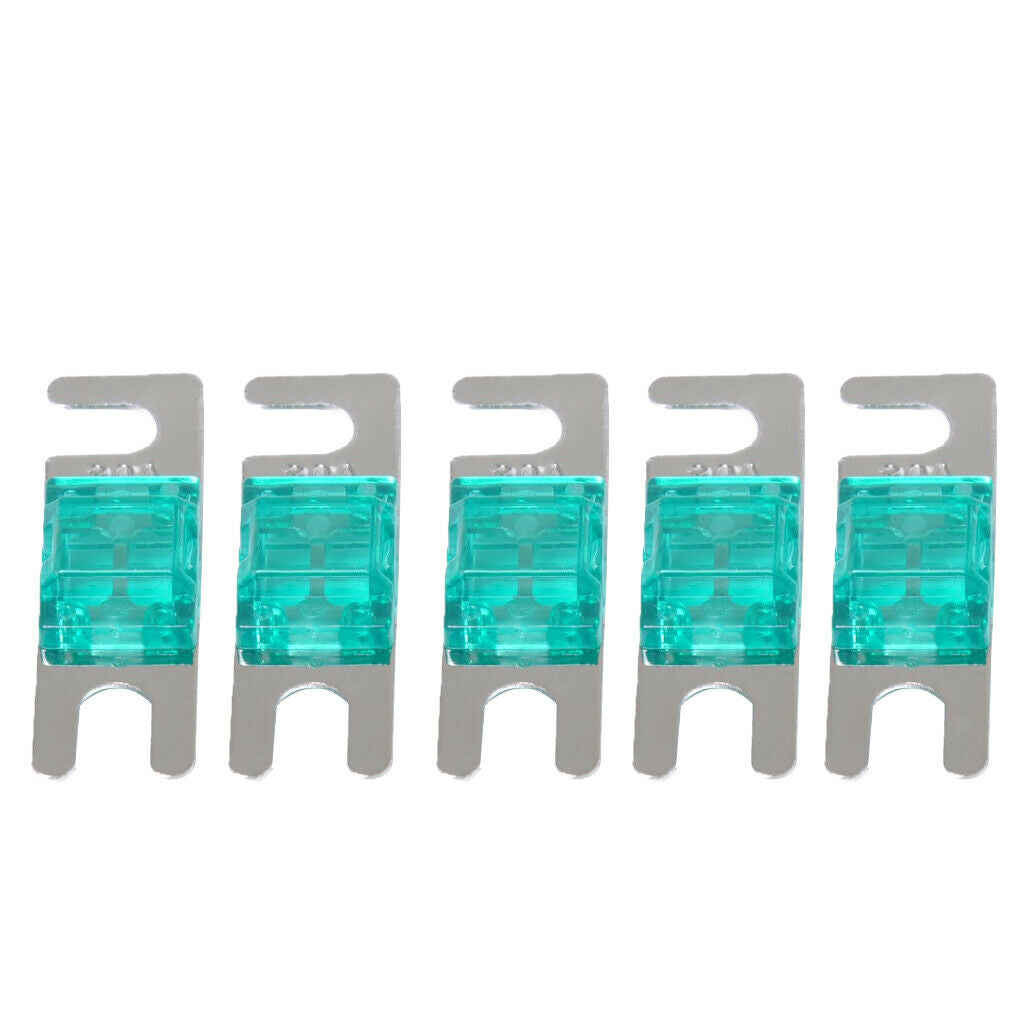 10pcs 80A+30A High Quality Nickel Plated Car Audio Mini ANL Type Blade Fuse