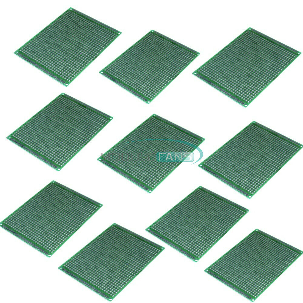 10PCS 7cmx9cm Double side Protoboard Circuit Universal DIY Prototype PCB Board
