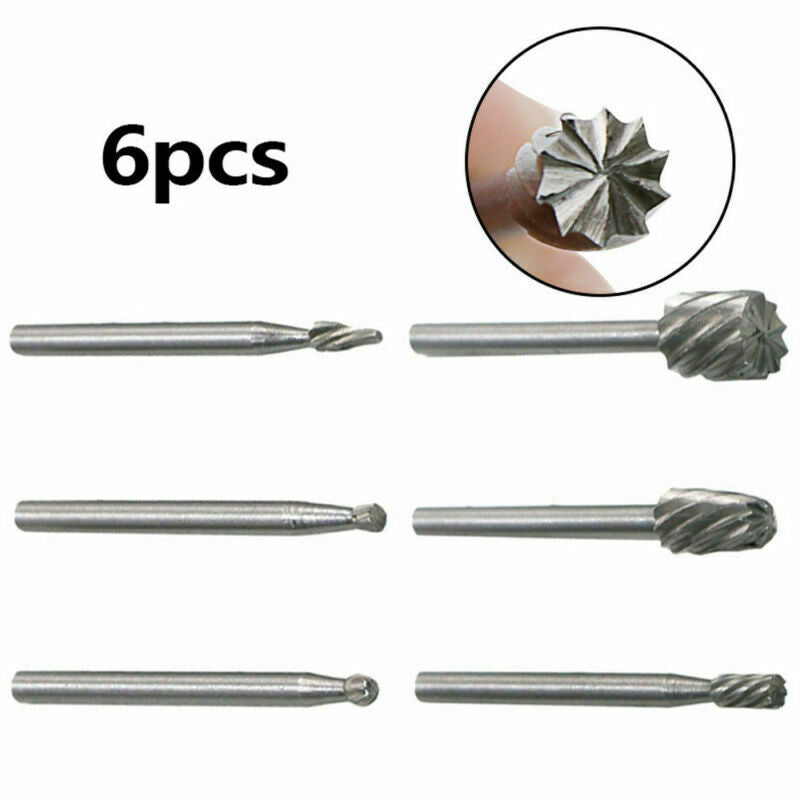 6Pcs Practical Wood Carving Chisel Woodworking Gouges Hand Crafting Tools Sets