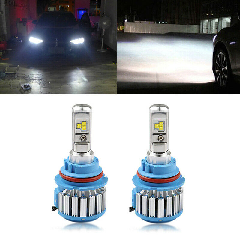 2PCS Autos 6CHIPS H4 9003 High/low 80W 12000LM LED Lamp Headlight Car Beam Bulbs