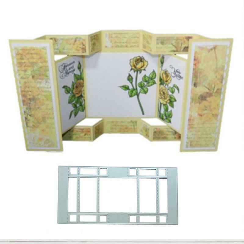 Greeting Cards Metal Cutting Dies Stencil DIY Scrapbooking Album Paper Card Mold