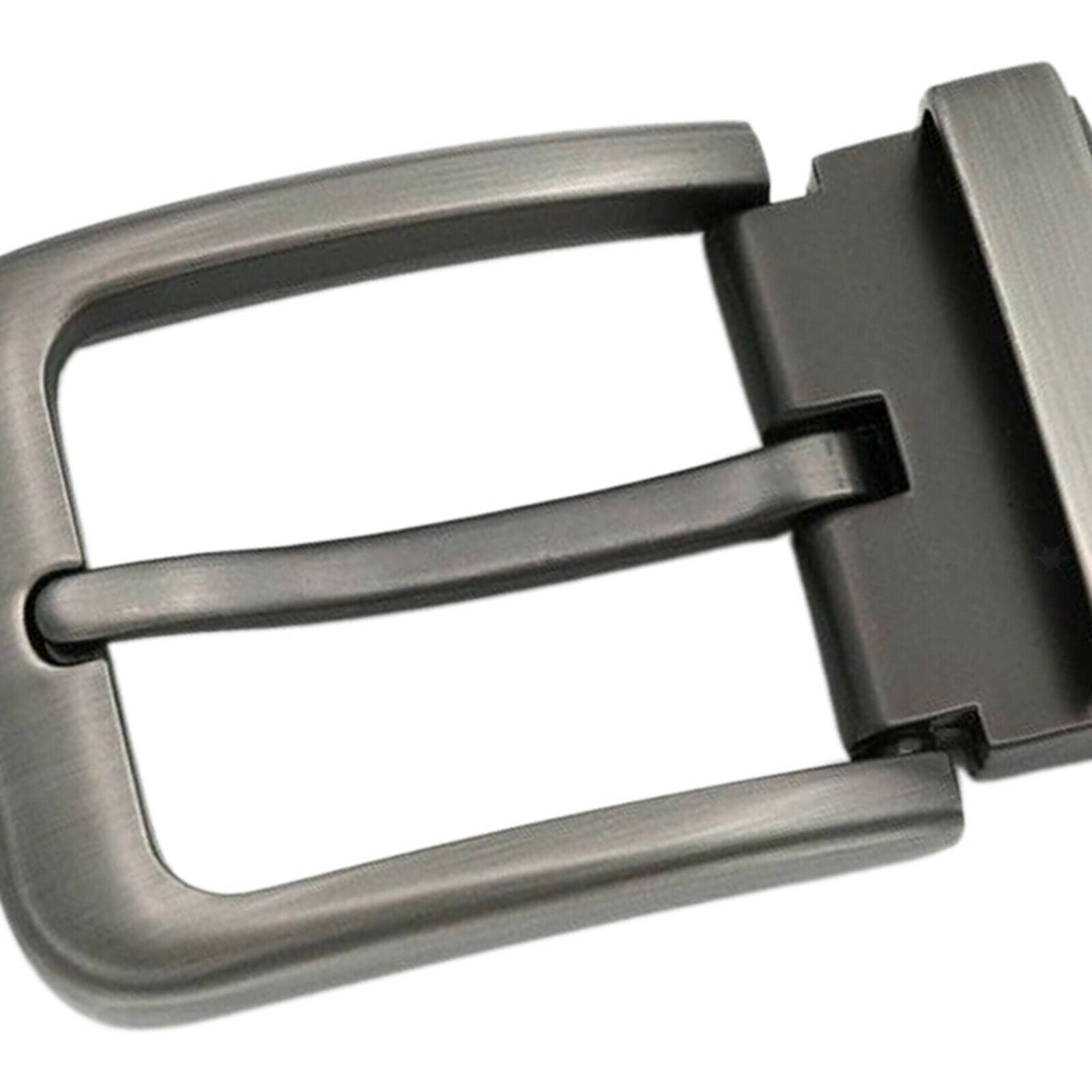 Mens Classic Alloy Belt Single Prong Rectangular Pin Buckle Replacement