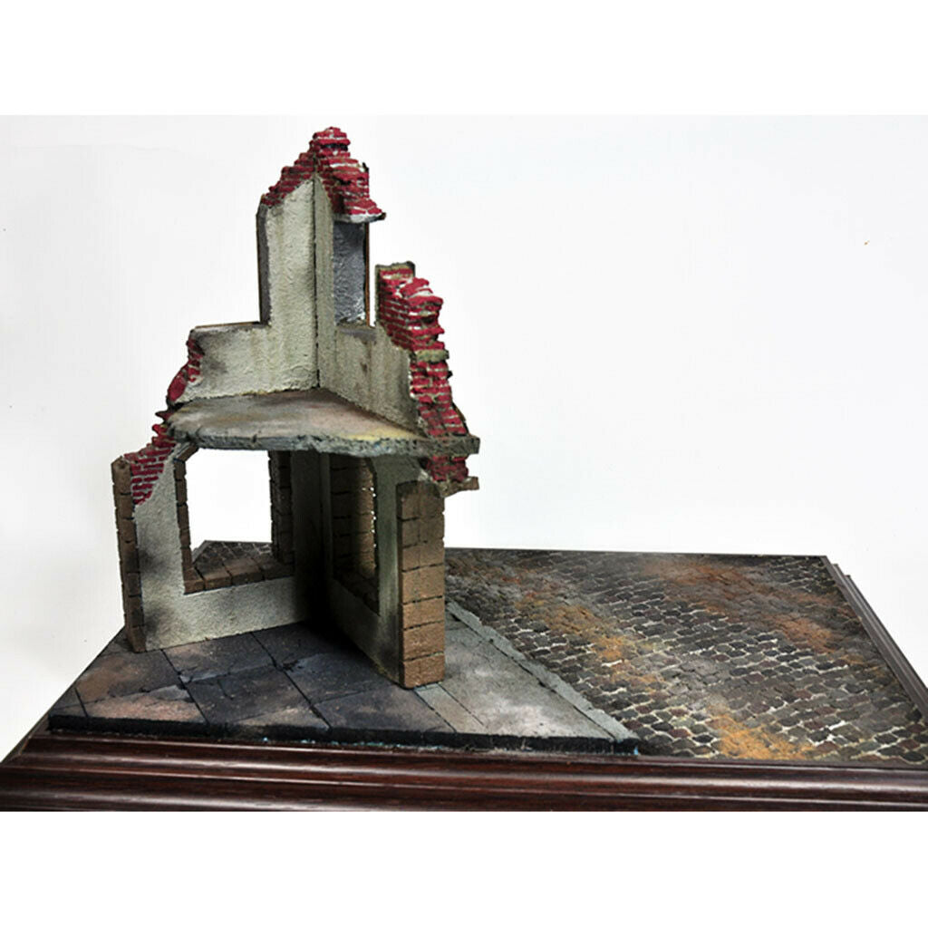 Scale Kits Ruins House* for Dioramas Layout Sand Table DIY Accessories