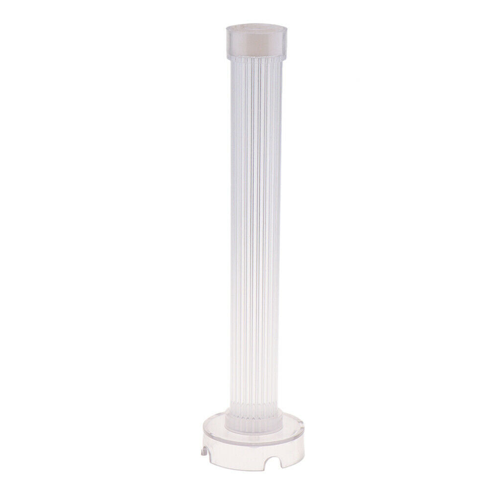 Cylinder Plastic Clear Candle Molds Soap Mould Candles Making Crafts Models