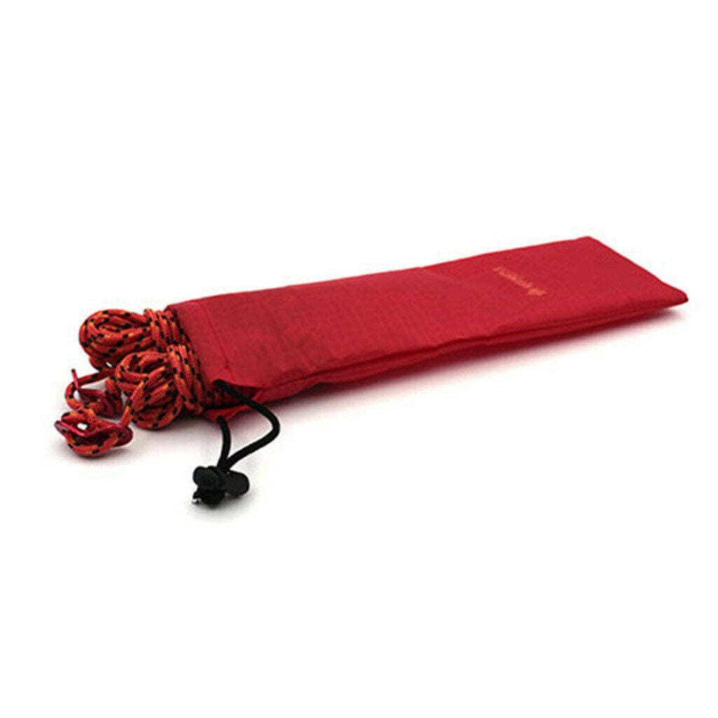 Multifunction Durable Tent Ground Nails Storage Pouch Case Hand Carry Drawstring