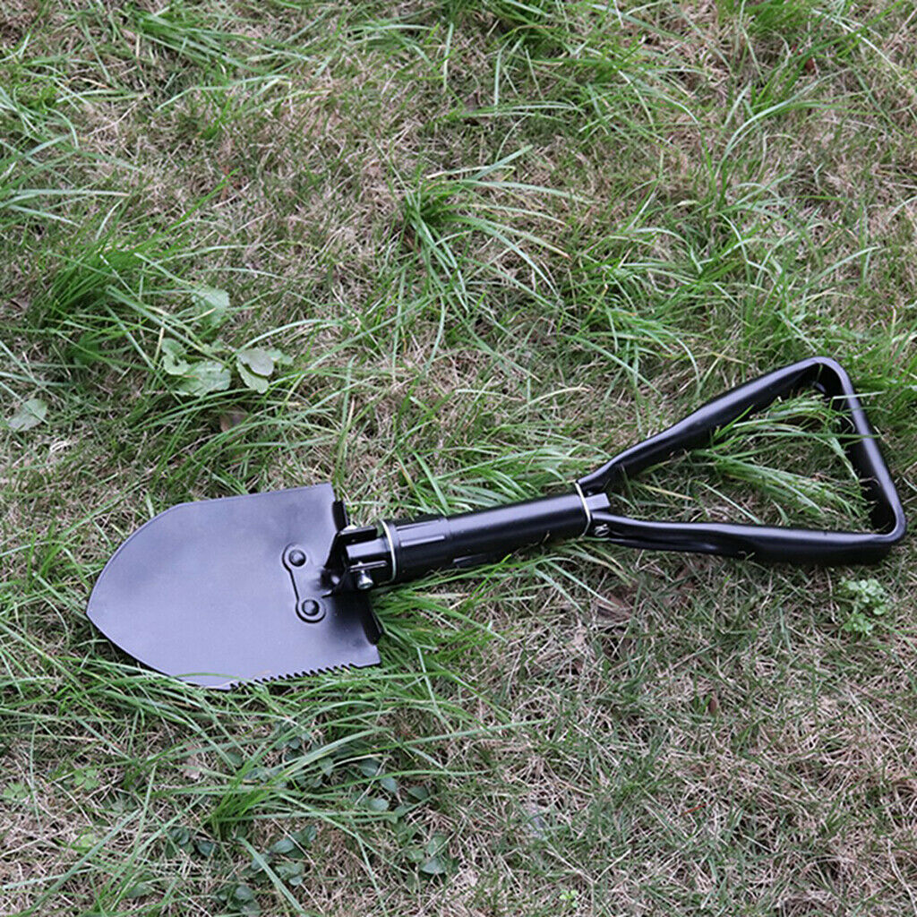 Folding Shovel 18" Camping Garden Military Style Survival w/ Pack Tool
