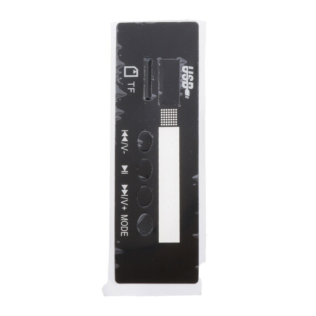 Car Digital Display 12V USB TF Radio MP3 Decoder Board Wireless Audio Module