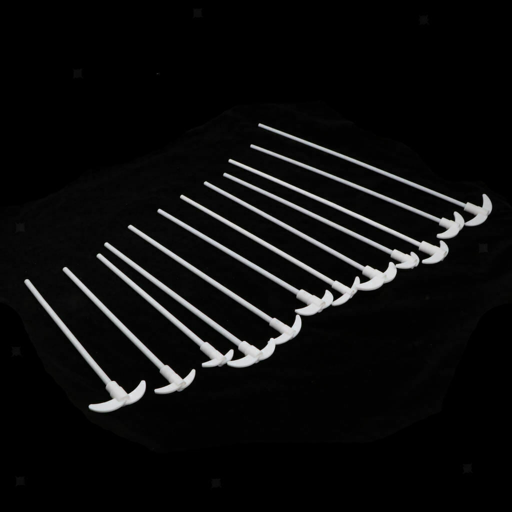 250mm PTFE Stirring Rod Overhead Stirrer Mixer Shaft w/ 65mm Dia Foldable Paddle