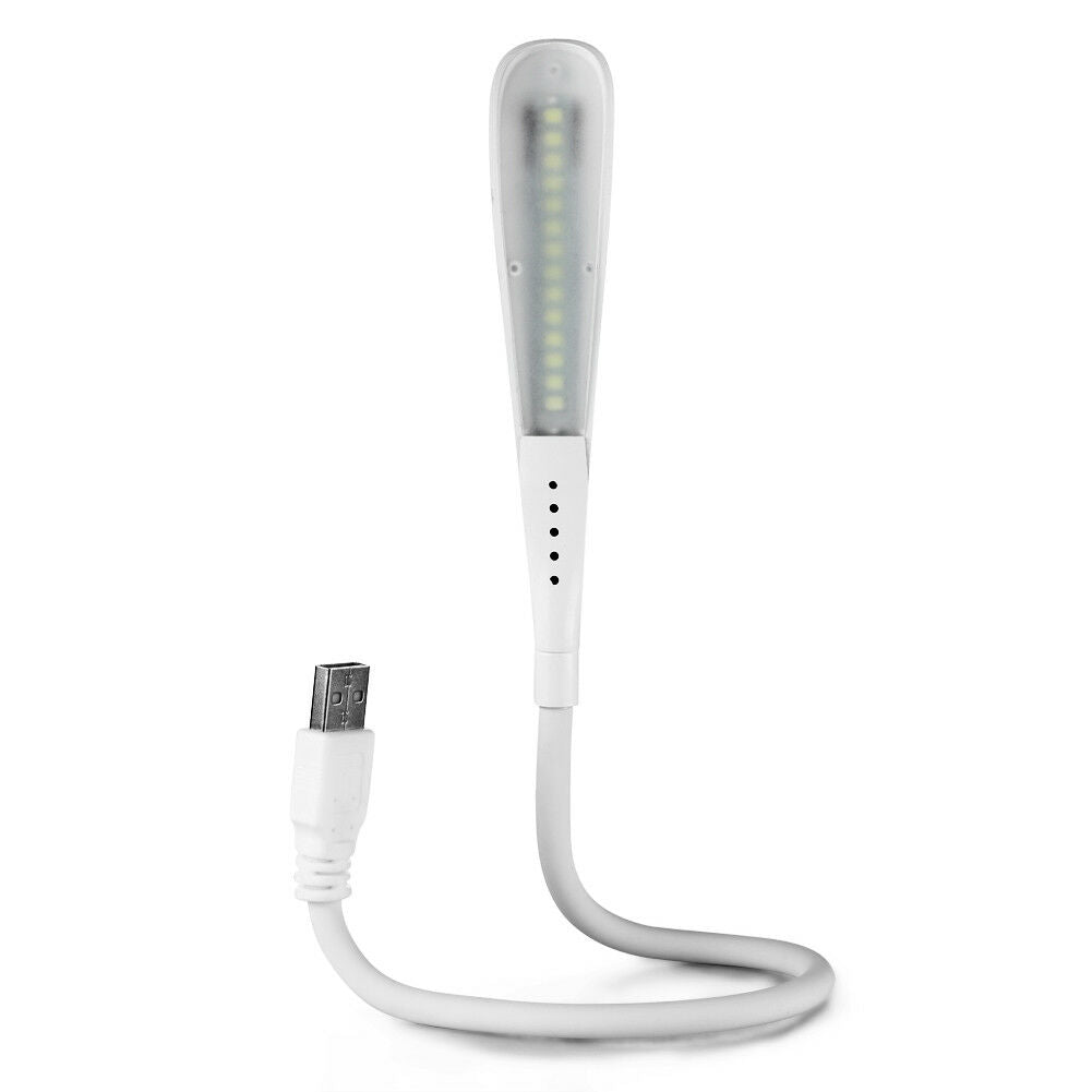 14-LED Dimmable Desk Lamp Touch-Sensitive Control Eye Protection USB Light New
