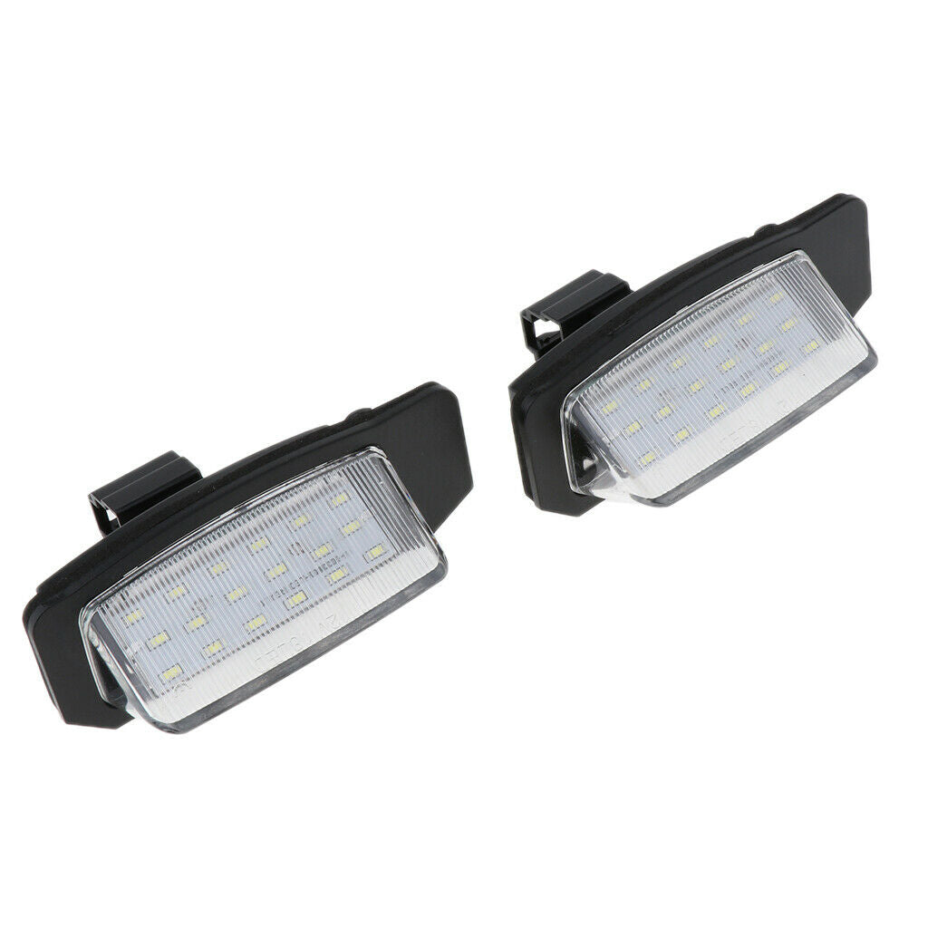 2pcs LED License Plate Light for   Outlander 2006-2012