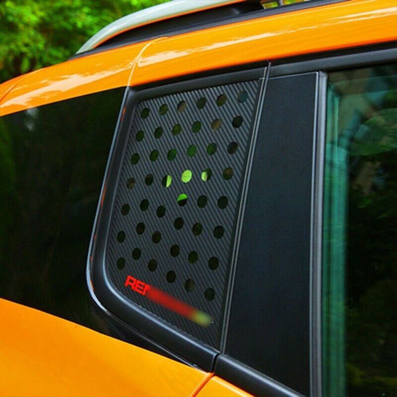 Car Triangular Window Glass Decor Cover Trim for Jeep Renegade 2016+ Accessories