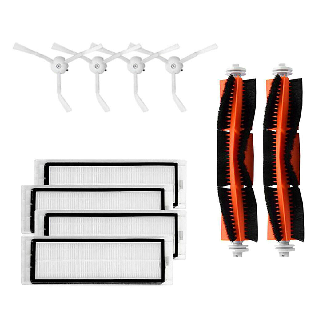 10pcs/set Vacuum Cleaner Accessories for  Mi Robot Brushes HEPA Filter