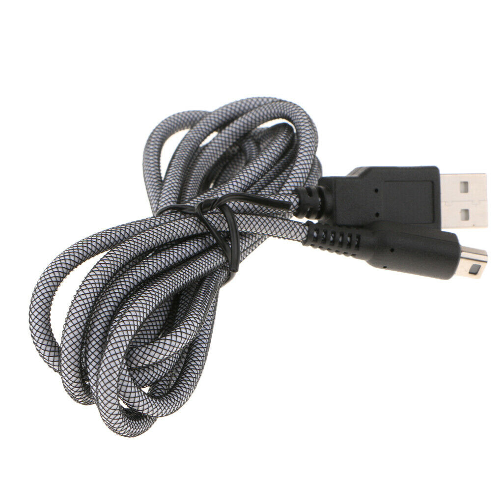 USB power supply charger cable compatible with 3DS NDSI console, 1.5 m