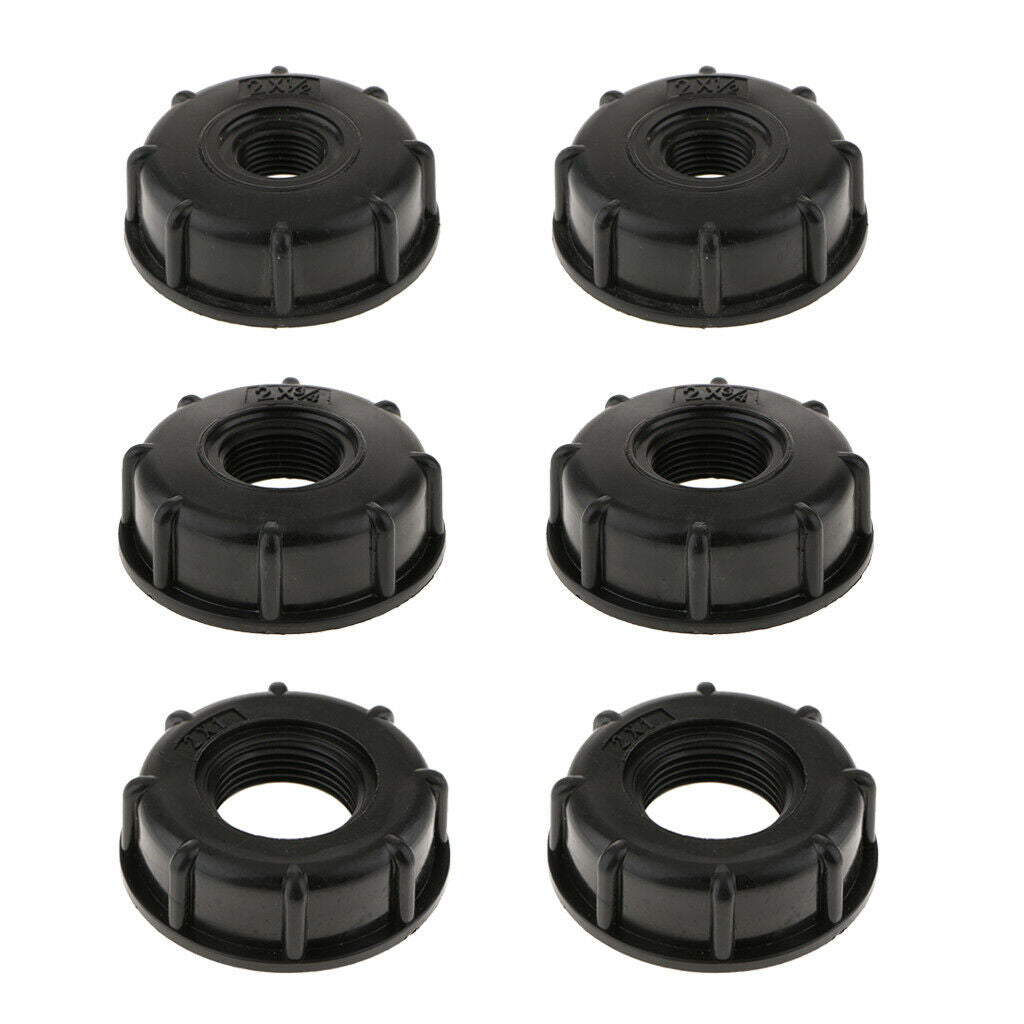 6pcs IBC  Hose Adapter Water Tank For 60mm Thread