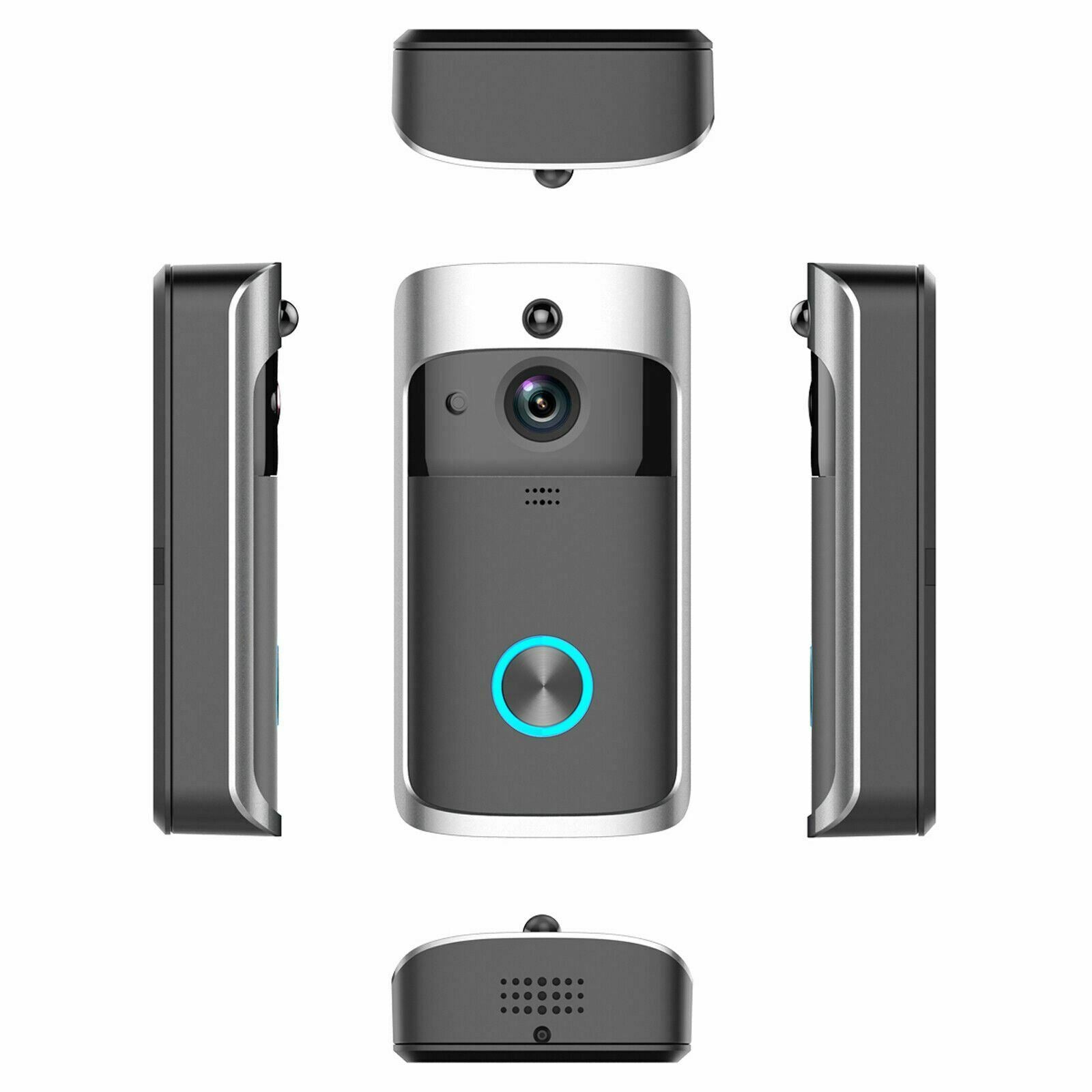 Wireless WiFi Video HD Camera Two-Way Talk Phone PIR Smart Doorbell Door Bell