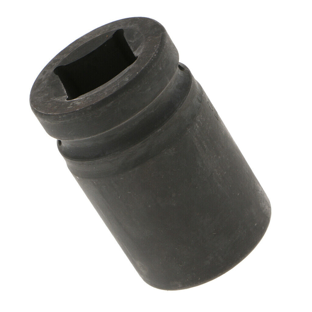 1 Inch Square Sockets Metric, Black, 33 Mm