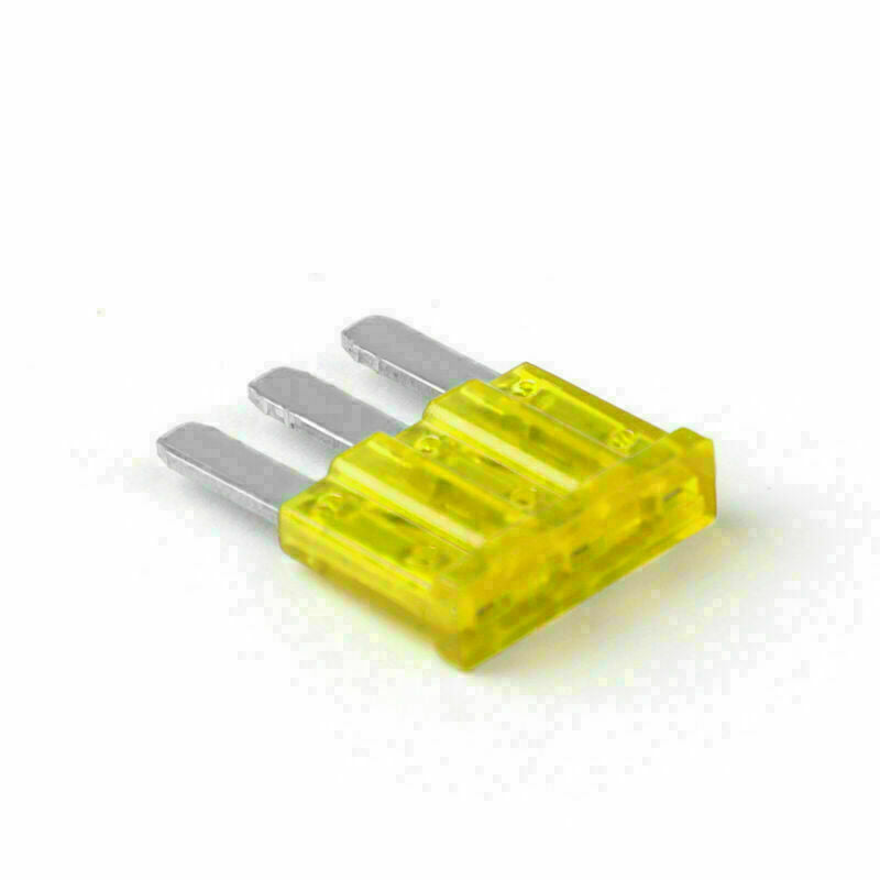 5Pcs Micro3 Fuse Automotive ATL 20A 3 Prong Micro Blade Fuse For Ford Focus  CN