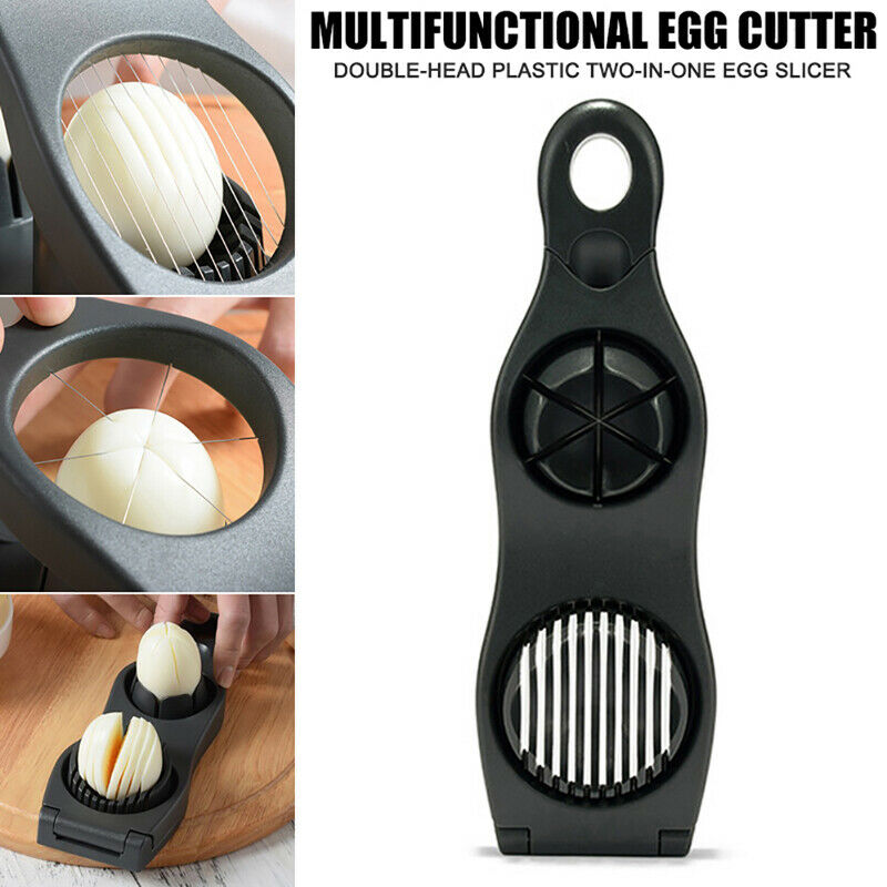 Stainless Steel Egg Slicers Egg Cutter Kitchen Gadgets Cutter Multifuncti.l8
