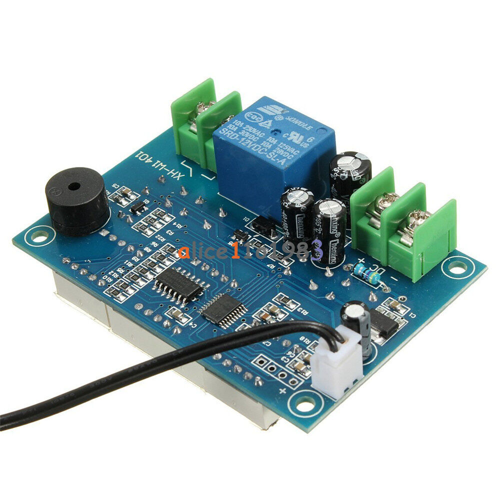 12V Intelligent Digital Led Thermostat -9°C - 99°C Temperature Controller