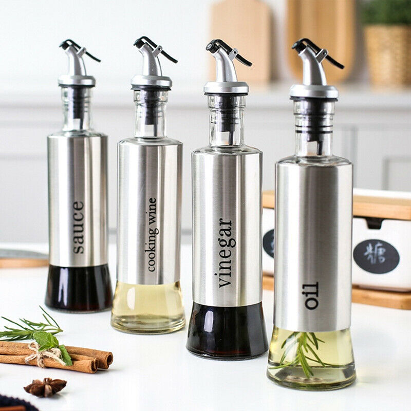 3Pcs Bottle Pourer Spout Stopper Dispenser Liquor Flow Set Wine Olive O.l8