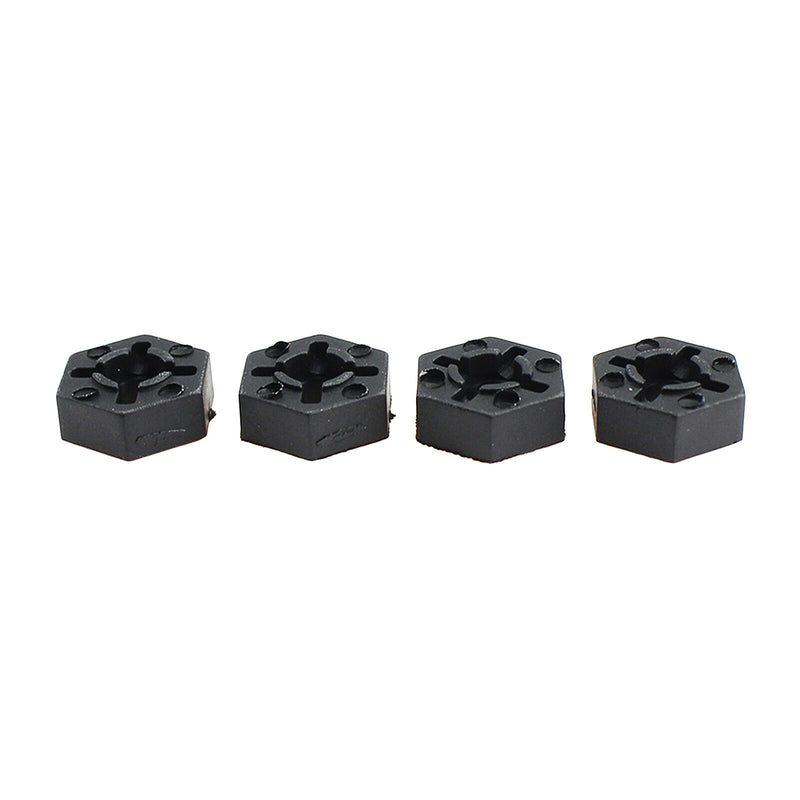 4x RC Car 1/14 Wheel Hexagonal Drive Hub Adapters Replaces Spare Parts RC
