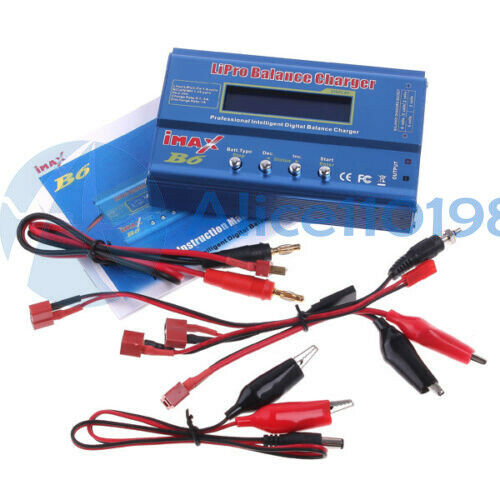 High Quality iMAX B6 LCD Screen Digital RC Lipo NiMh Battery Balance Charger