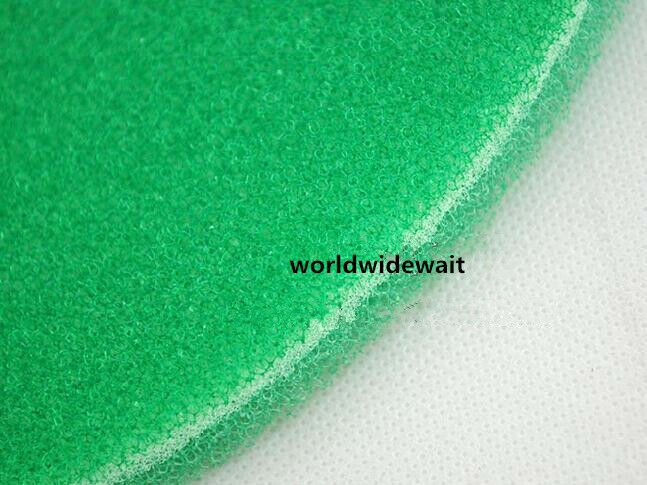 2pcs Replacement Green Sponge For Air Filter Flow Cleaner Universal
