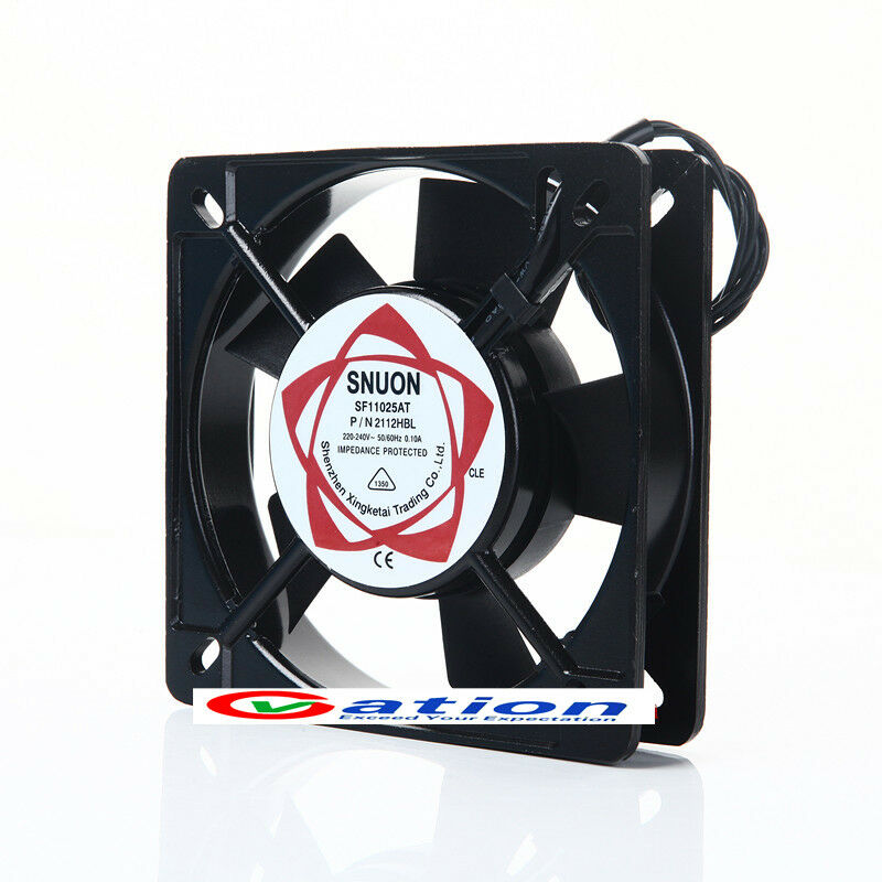 For SNUON SF11025AT P/N2112 HBL Ballbearing cooling fan220～240V110x110x25M2wire