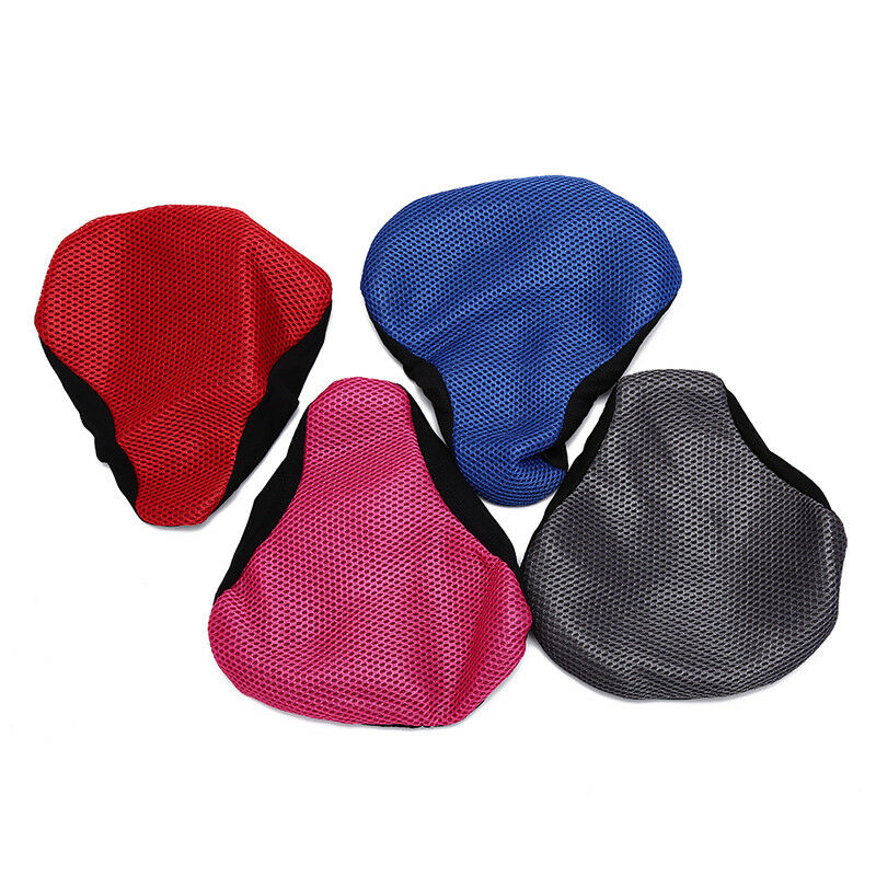 bicycle saddles protective coverings bike seat sun cover ventilate cover net SDD