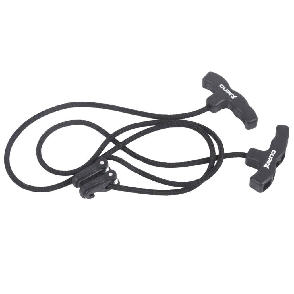 Archery Cocking Aid Rope Device Cocker Double Handle String Tools Accessory
