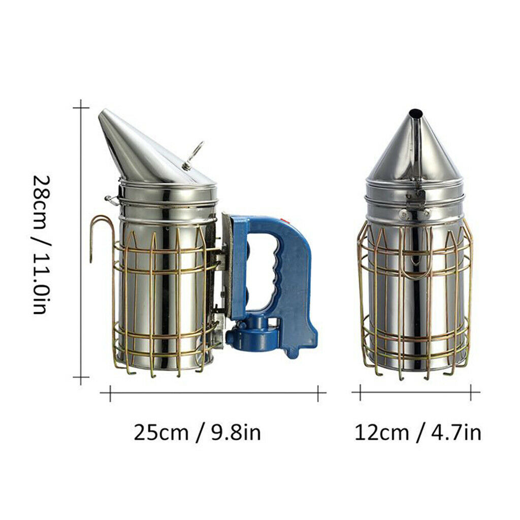 Rechargeable Bee  Smoker Stainless Steel Beekeeping Beginner Equipment