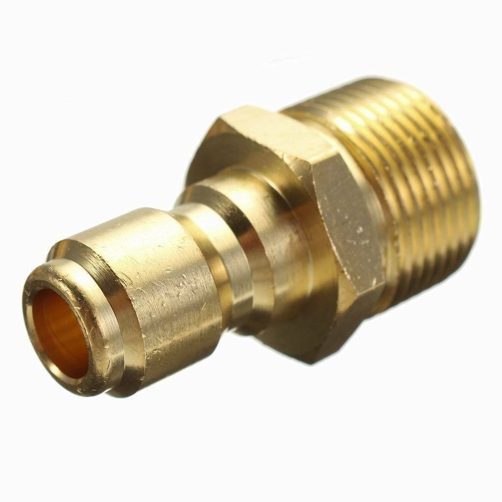 2X Pressure Washer Jet Wash M22 Female to 3/8" Quick Release Male Adaptor