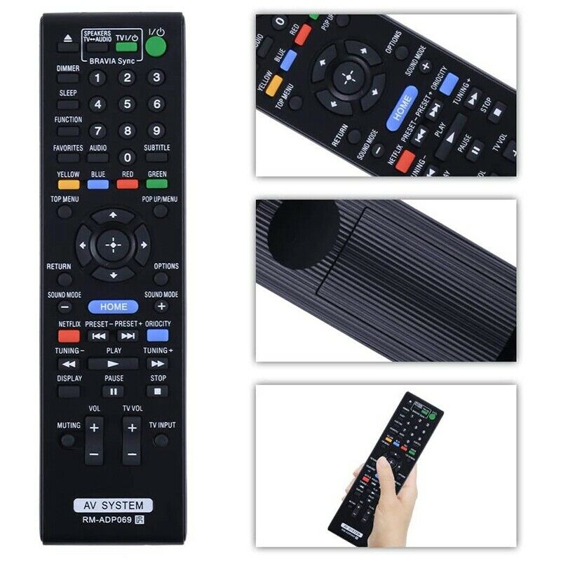 Remote for Sony AV RM-ADP069 HBD-E580 BDV-N790W HB-DE3100 ADP059 ADP057 ADP074R3