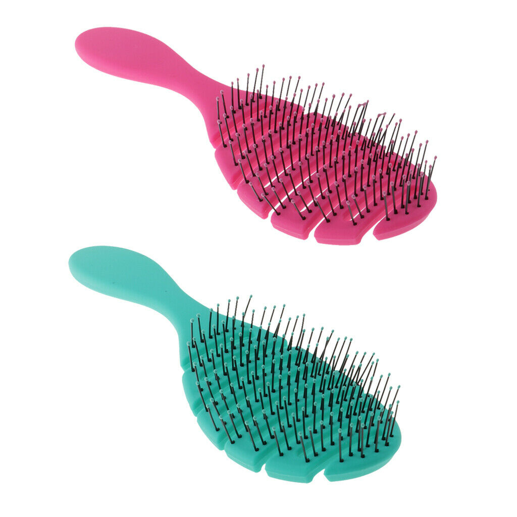 2 Pack Detangler Brush, Shampoo Scalp Massage Head Scrubber for Women Men Shower